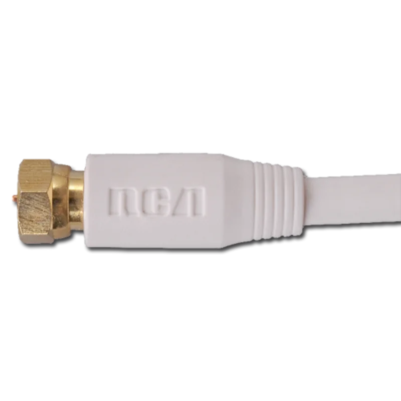 3FT WHITE RG6 CABLE