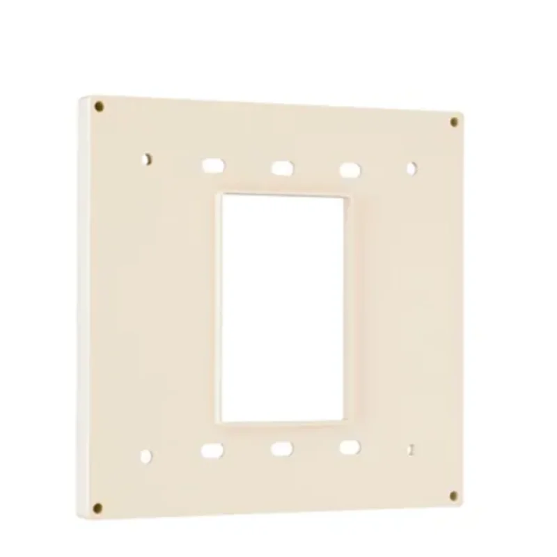 4.5 Inch Height Brown Quad Receptacle Adapter Plate 4AP