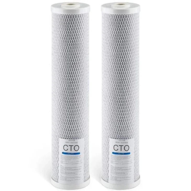4.5 x 20 In CTO Carbon Block Replacement Cartridge  Whole House Filter (Pack of 2)
