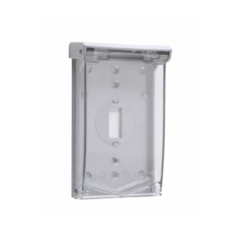 4.6 Inch Length Thermoplastic Self Closing Weatherproof Outlet Box Cover 3720
