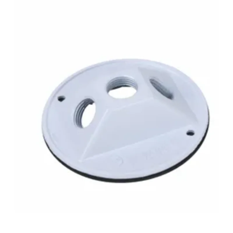 4.625 Inch Width Bronze Aluminum Weatherproof Lamp Cluster Cover With Gasket and Screws WPRB13-BR