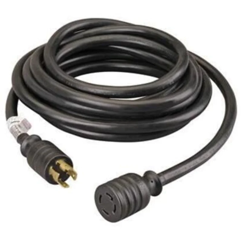 4 Conductors Black Generator Power Cord PC3040M