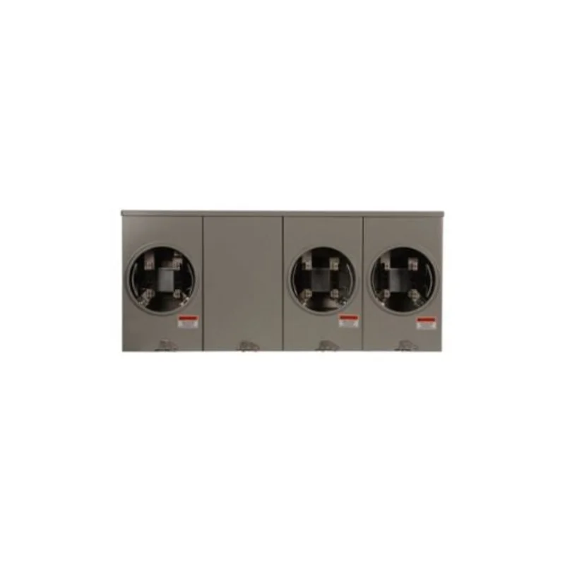 4 Gang 200A 600V Single Phase Four Jaw Meter Socket 1008844CH