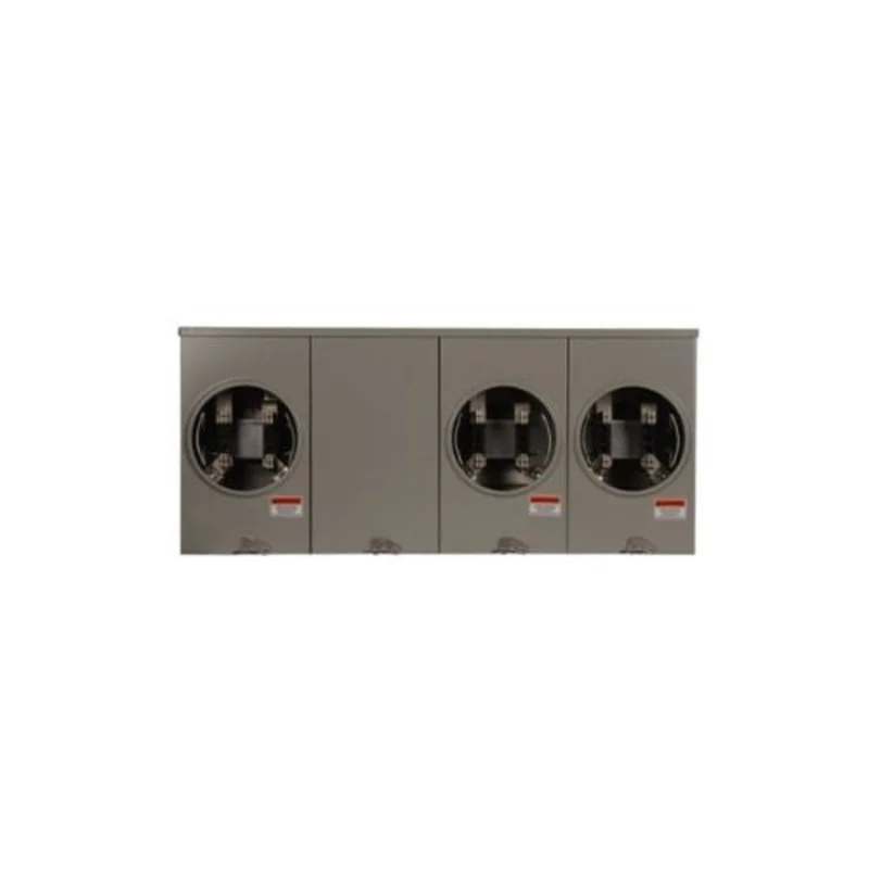 4 Gang 200A 600V Single Phase Four Jaw Meter Socket 1008960CH