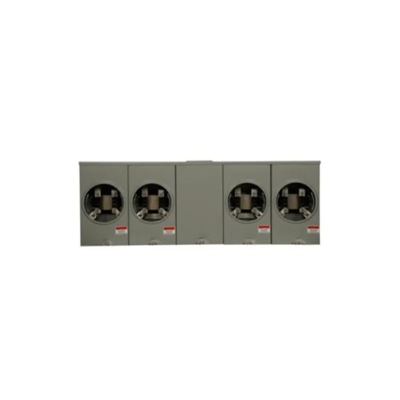 4 Gang 200A 600V Single Phase Four Jaw Meter Socket 1009615CH