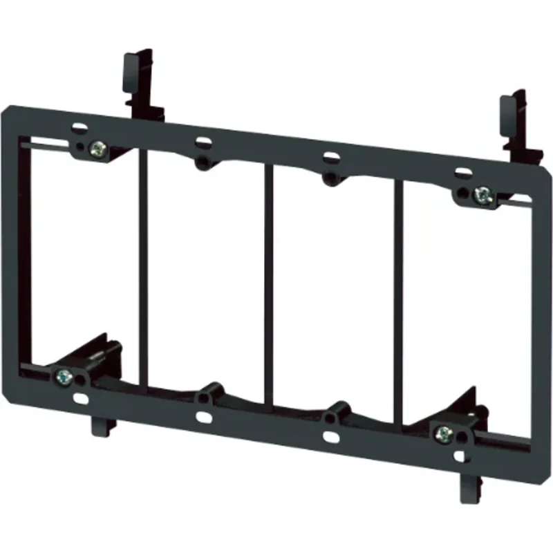4 Gang Low Voltage Retrofit Mounting Bracket for Drywall Applications LV4