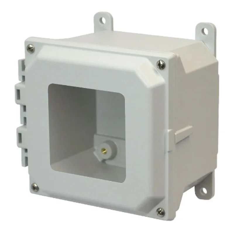 4 Inch Depth Fiberglass Wall Mount Enclosure AMU664W