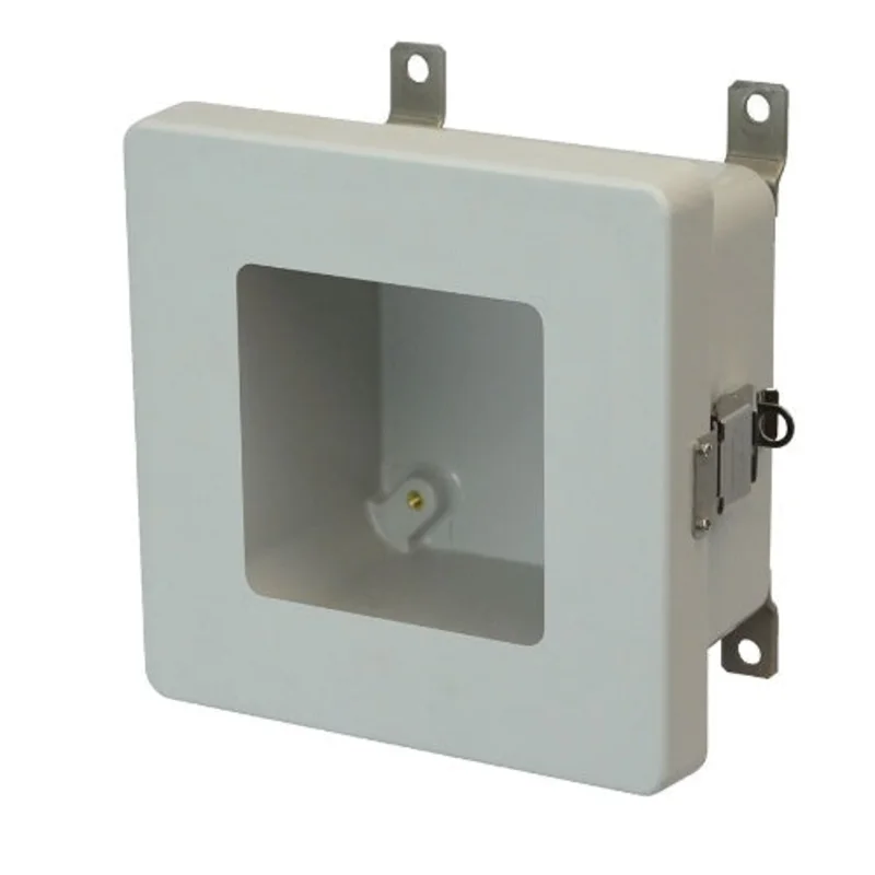 4 Inch Depth Lockable Clamp Latch Small Window Junction Box AM664LW