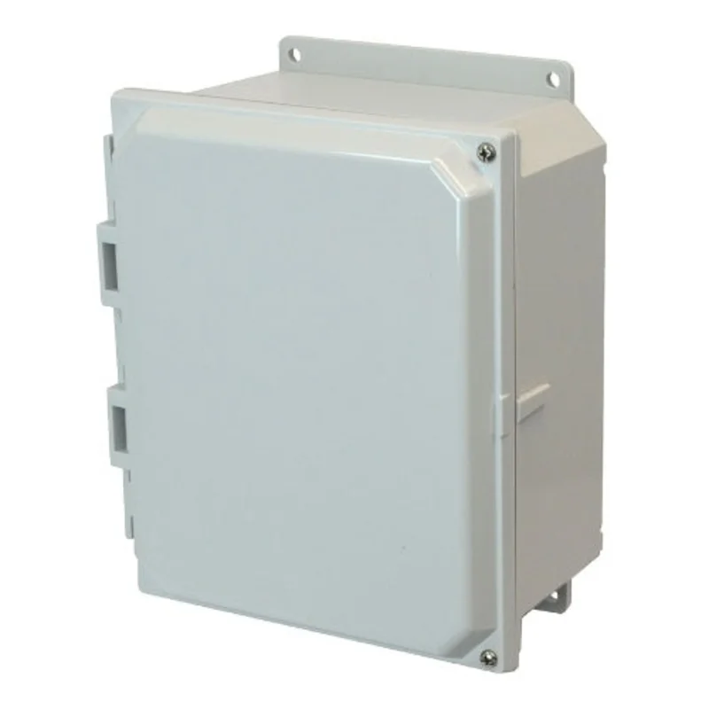 4 Inch Depth Polycarbonate Wall Mount Electrical Enclosure AMP864HF