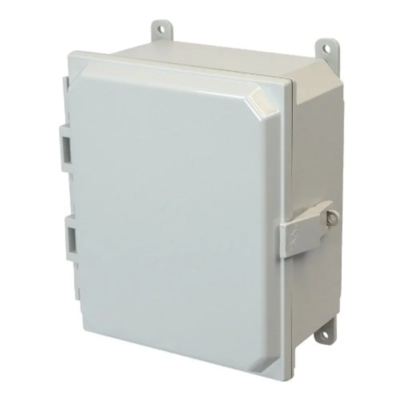 4 Inch Depth POLYLINE AMP Series JIC Size Polycarbonate Enclosure AMP1084NL