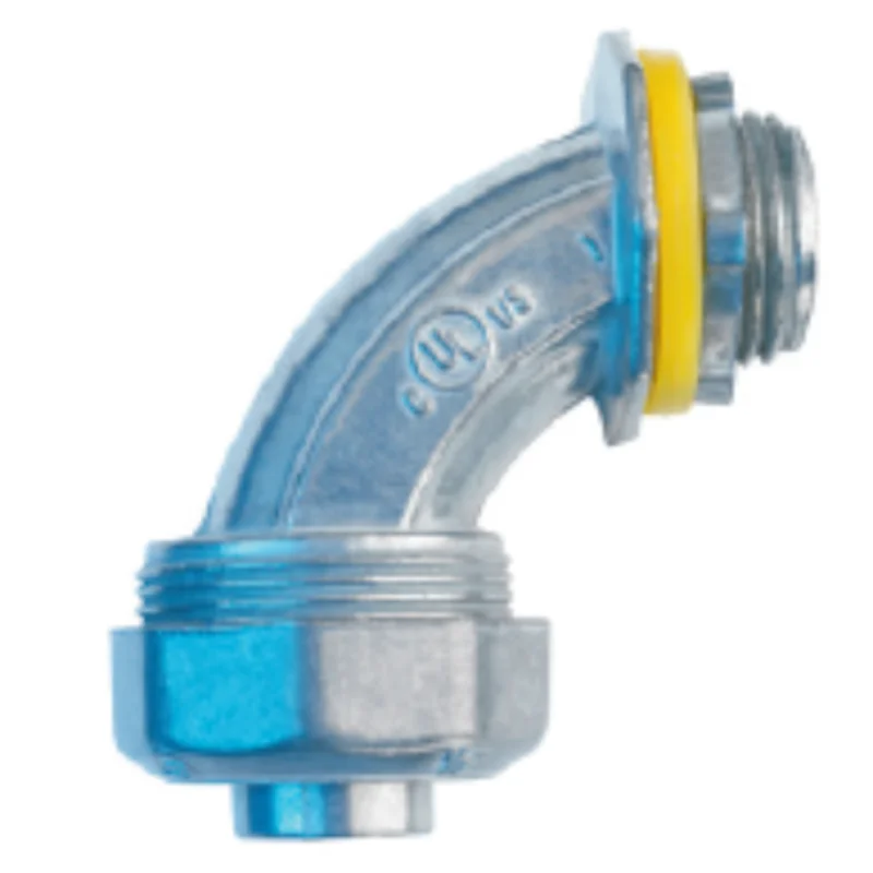 4 Inch Non Insulated Liquidtight Conduit Connector Die Cast Zinc LT40090DC