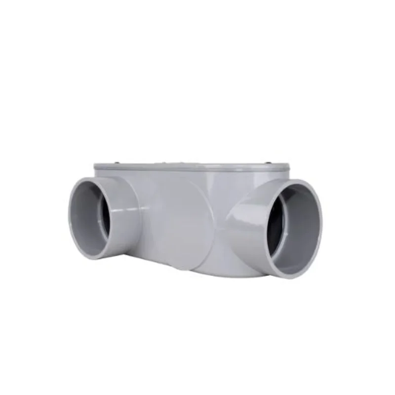 4 Inch Type LR Access PVC Conduit Body Connector 078173