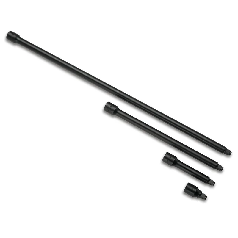 4-PC. 1/2" Drive Impact Reducing Extension Adapter Set