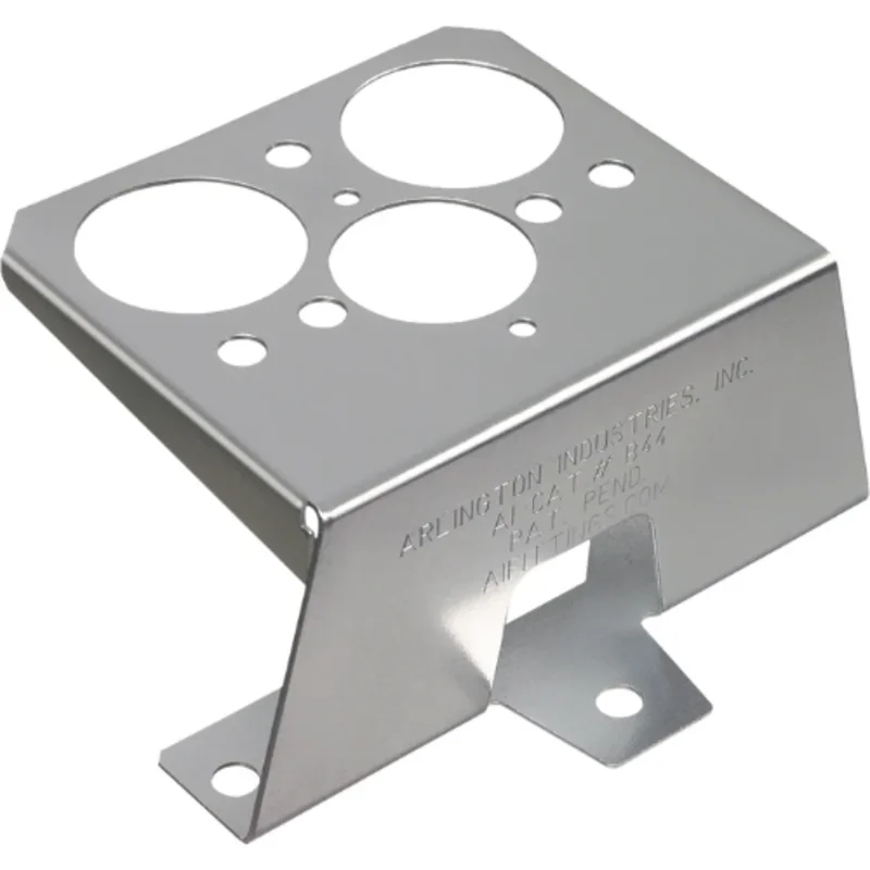 4 x 4 Metal Box Steel Stand Off Bracket for Compatible with All Raceway Systems B44