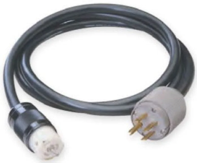 40 Feet Length Black Generator Power Cord PC5040
