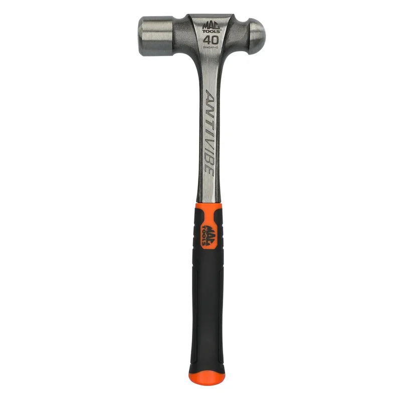 40 oz. Anti-Vibe Ball Peen Hammer - Hi-Vis Orange