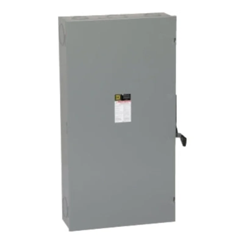 400A 240VAC 3 Wire Steel General Duty Safety Switch D225N