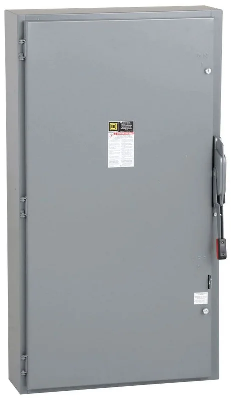 400A 250VDC 2 Pole Fusible Heavy Duty Safety Switch H225N