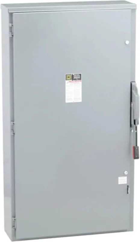 400A 600V 10KA Surface Heavy Duty Safety Switch H365R