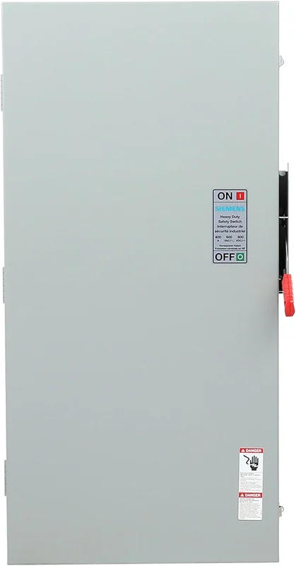 400A 600V 200KA Steel Heavy Duty Safety Switch HF365A