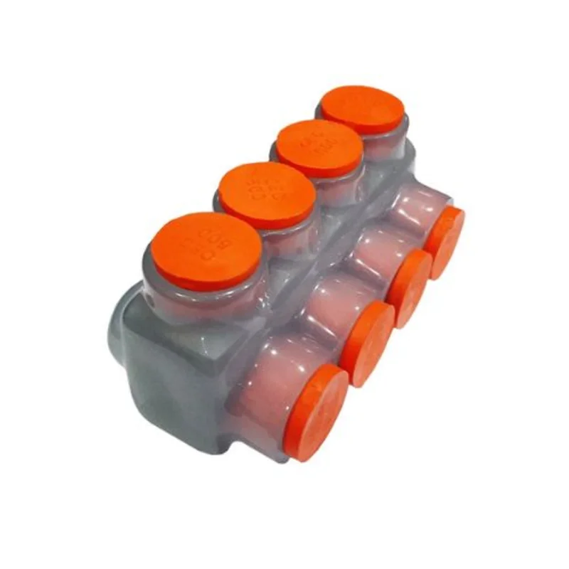 414 AWG 4 Port Clear Insulated Multi-Wire Terminal Connector 97451
