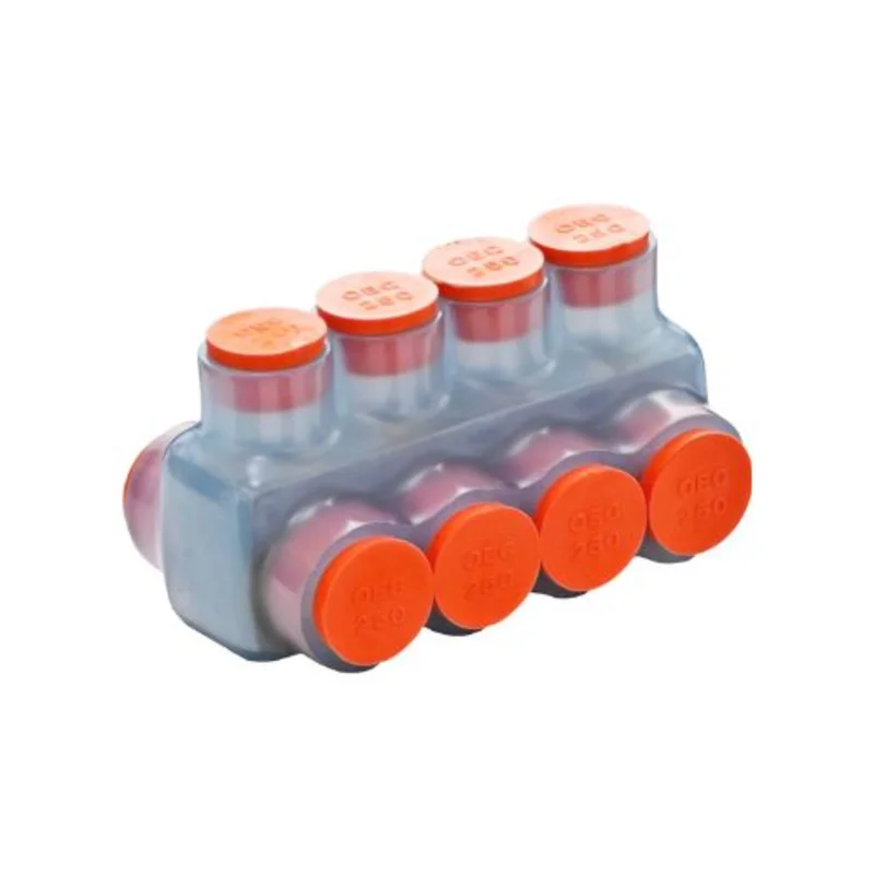 414 AWG 5-Port Dual Entry Transparent Multi-Wire Electrical Connector 97318