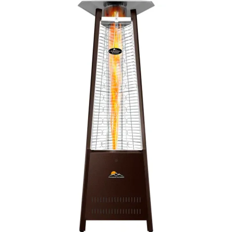 42000 BTU Triangle Boost Flame Tower Heater Hammered Bronze OH-BZ42-6M