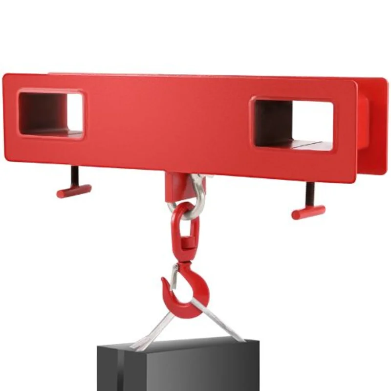 4400 lbs Titan Forklift Lifting Hoist Swivel Hook Mobile Crane capacity lift