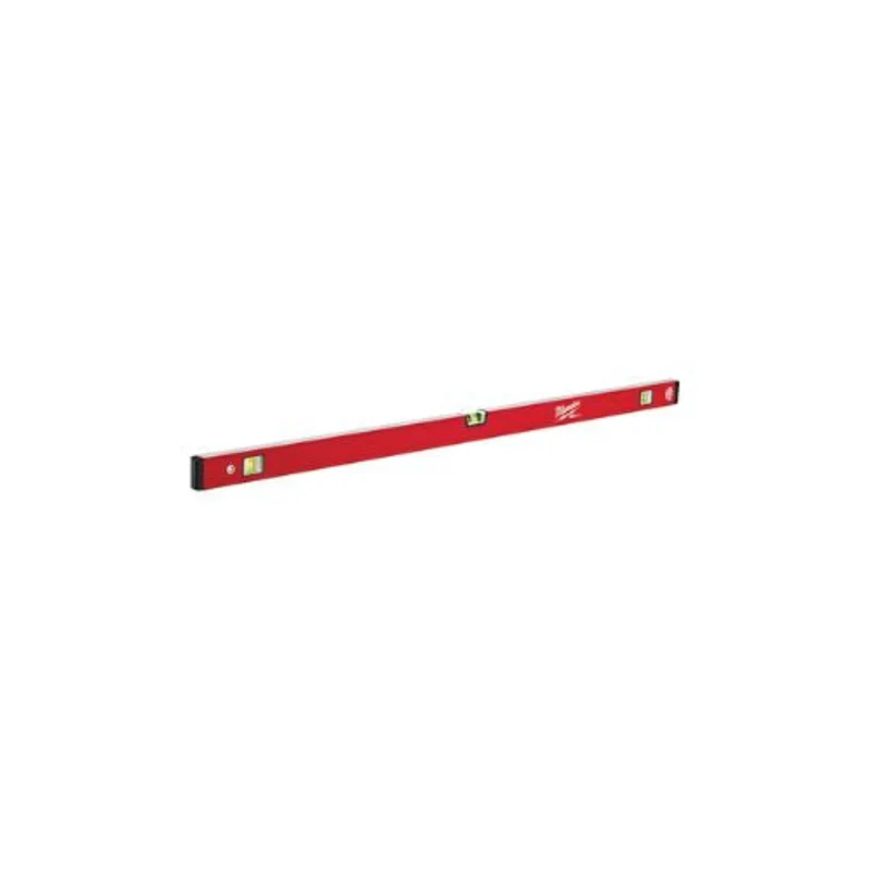 48 Inch Heavy Duty Compact Box Beam Level Red MLCM48