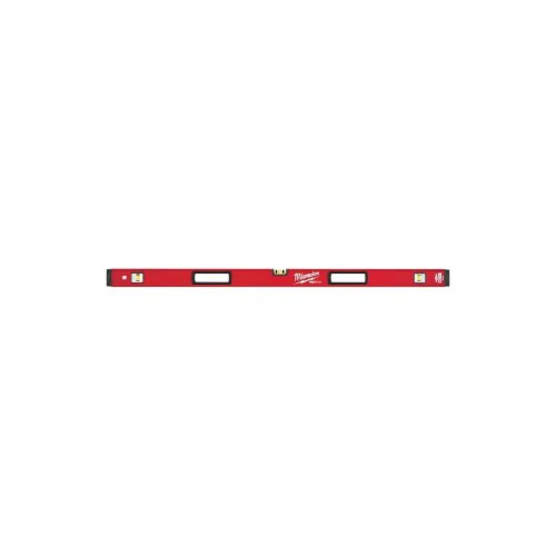 48 Inch Heavy Duty Construction Box Beam Level Red MLBX48