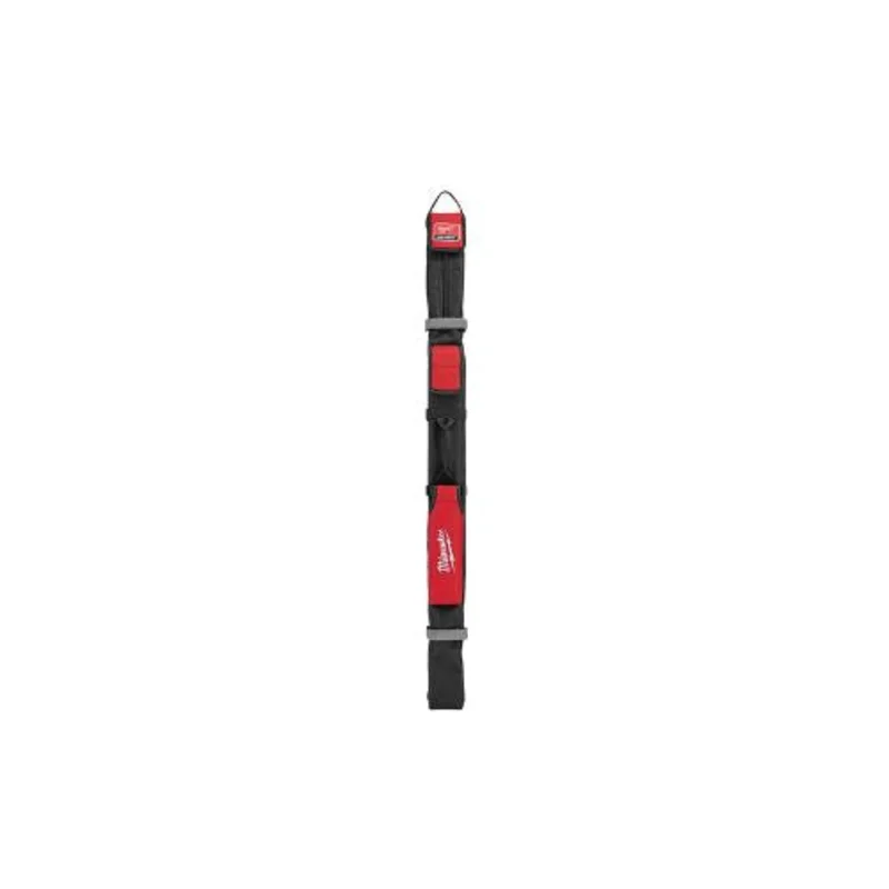 48 Inch Heavy Duty Nylon Level Carrying Case With Pockets Red And Black MLSB48