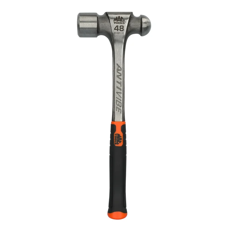 48 oz. Anti-Vibe Ball Peen Hammer - Hi-Vis Orange