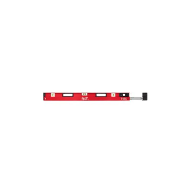 48 To 78 Inch Heavy Duty Expandable Magnetic Box Beam Level Red MLXPM78
