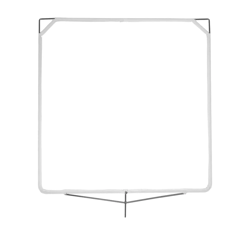 48" x 48" China Silk White
