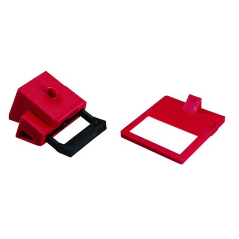 480/600 VAC Breaker Lockout For Use With Square Nylon Red 44-807