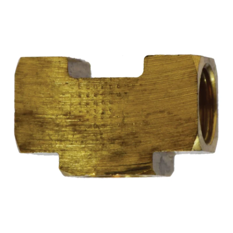 5/16 Inch Female Inverted Flared 5/16 Inch Female Inverted Flared 1/8 Inch FNPTF Branch Tee 12129