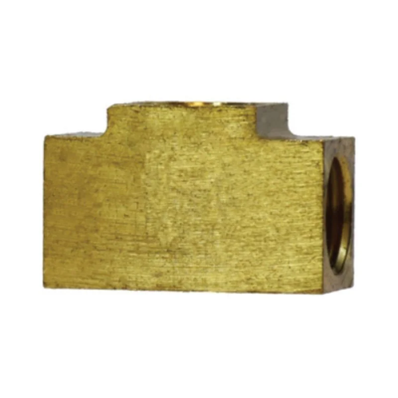 5/16 Inch Inverted Flared 5/16 Inch Inverted Flared 5/16 Inch Inverted Flared Union Tee Brass 12088