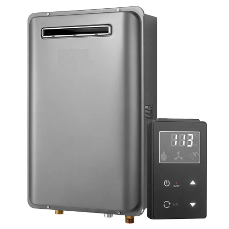 5.3 Gallon High Capacity 120,000 BTU Outdoor Propane Tankless Hot Water Heater JSW38-20L-B