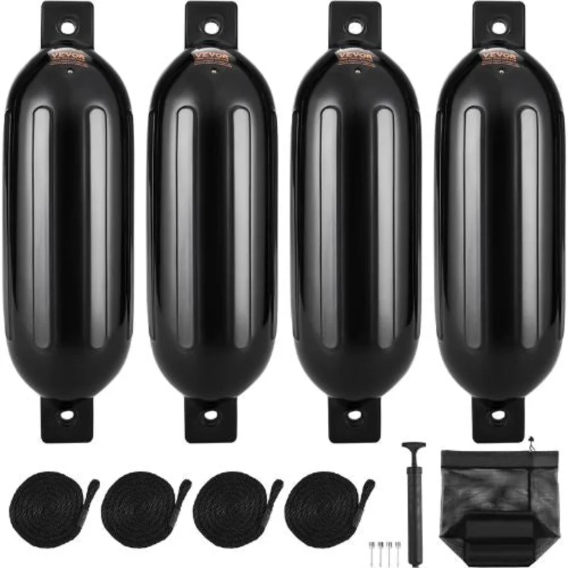 5.5 In Boat Bumpers for Docking Inflatable Ribbed Fender