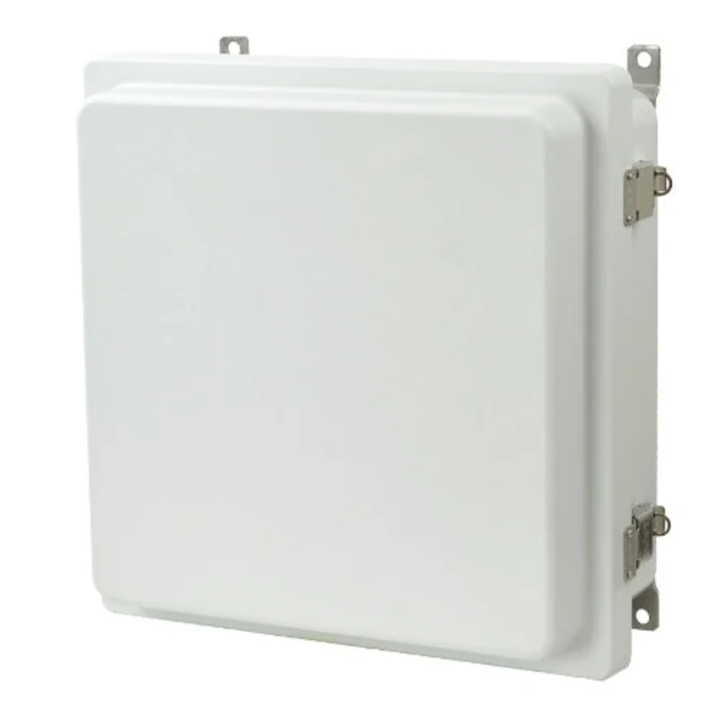 5.75 Inch Depth Padlocking Snap JIC Size Fiberglass Enclosure AM1224RL