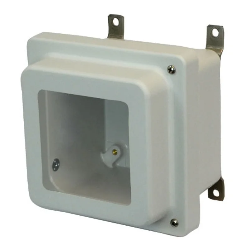 5.75 Inch Depth Window Wall Mount JIC Size Fiberglass Enclosure AM664RHW