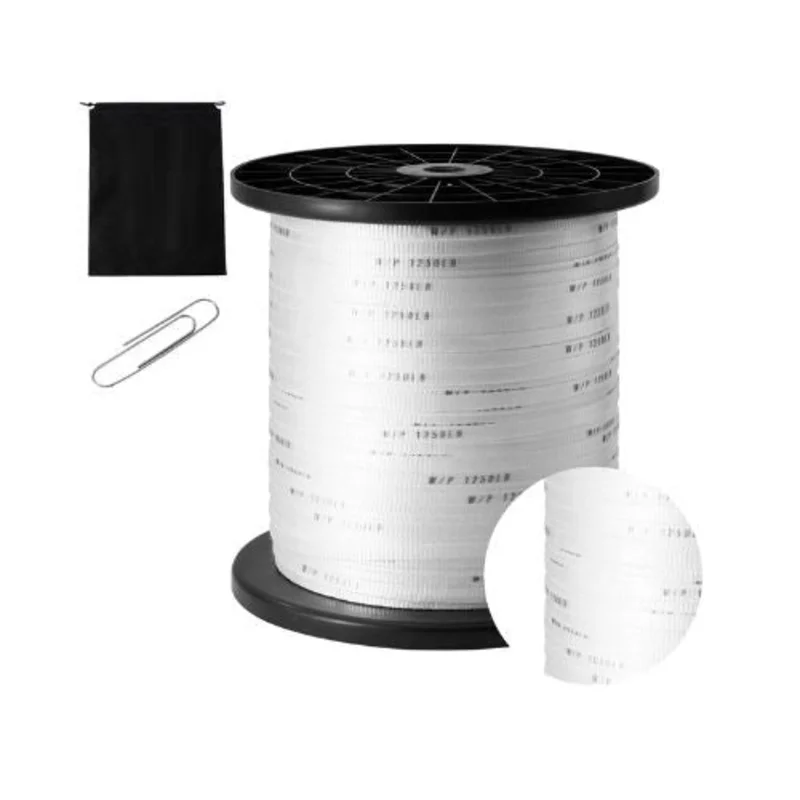 5/8" x 318' Flat Rope Polyester Printed Webbing Cable Pulling Tape