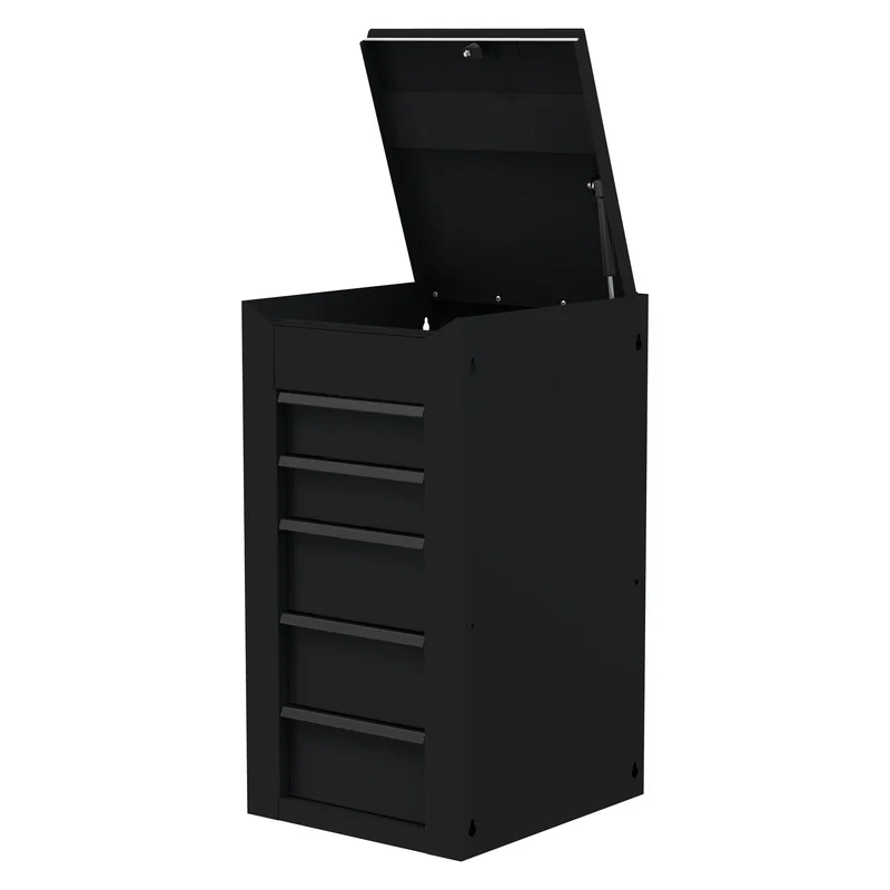5-Drawer Side Box for UC3720 (MB199) Carts - Flat Black