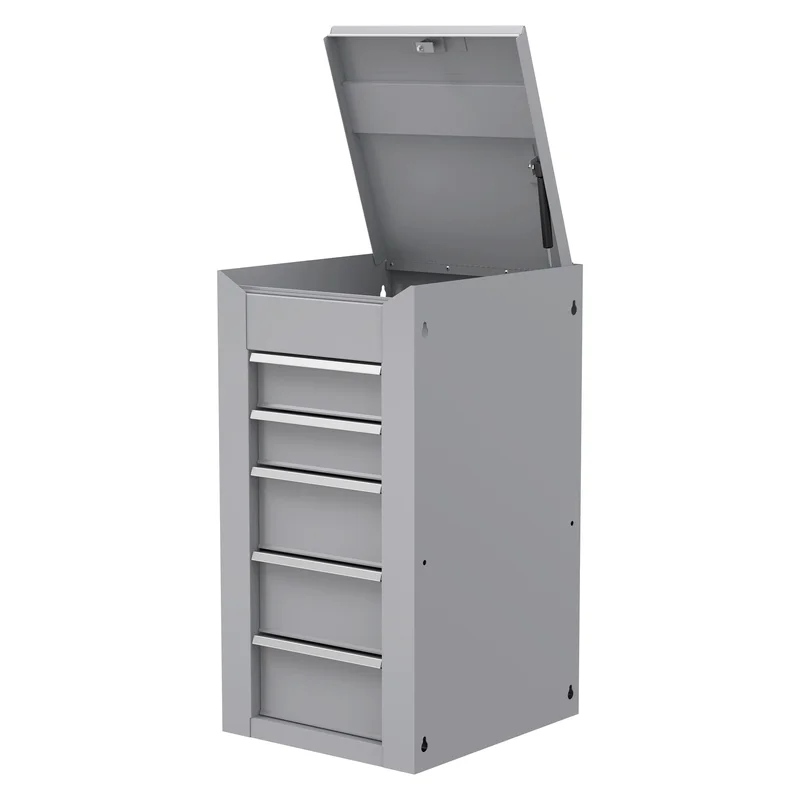 5-Drawer Side Box for UC3720 (MB199) Carts - Mica Gray