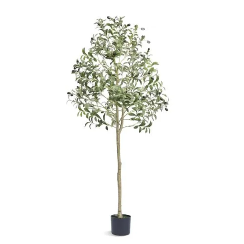 5 ft Artificial Olive Tree Low-Maintenance Plant for Home Office Indoor Outdoor