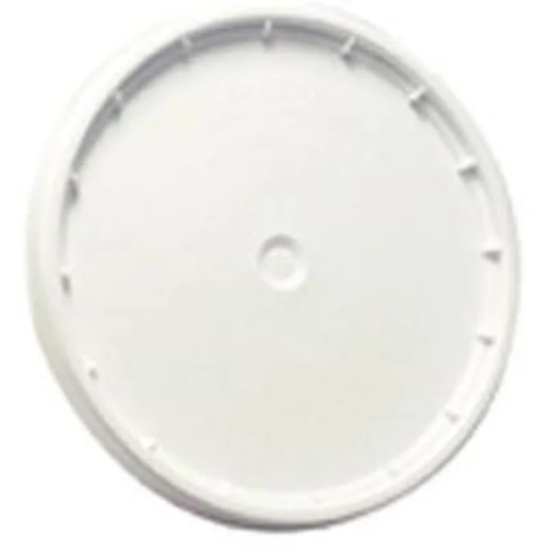 5-Gallon White Plastic Pail Lid