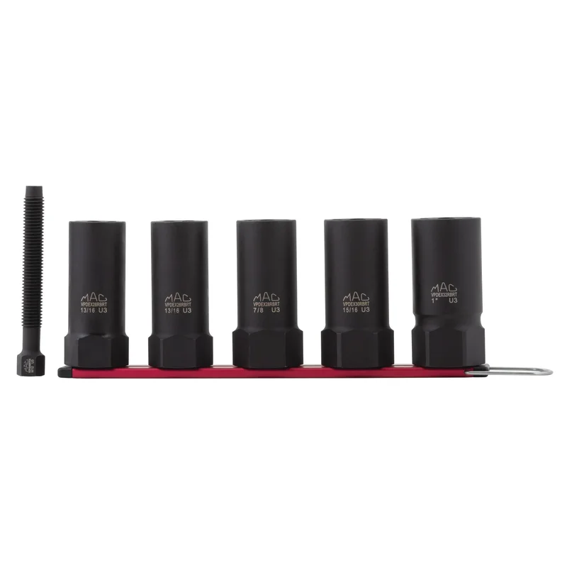 5-PC. 1/2" Drive R.B.R.T. SAE Deep Extractor Socket Set