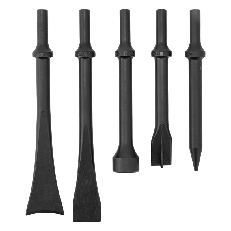 5-PC. Air Hammer .401 Shank Bit Set