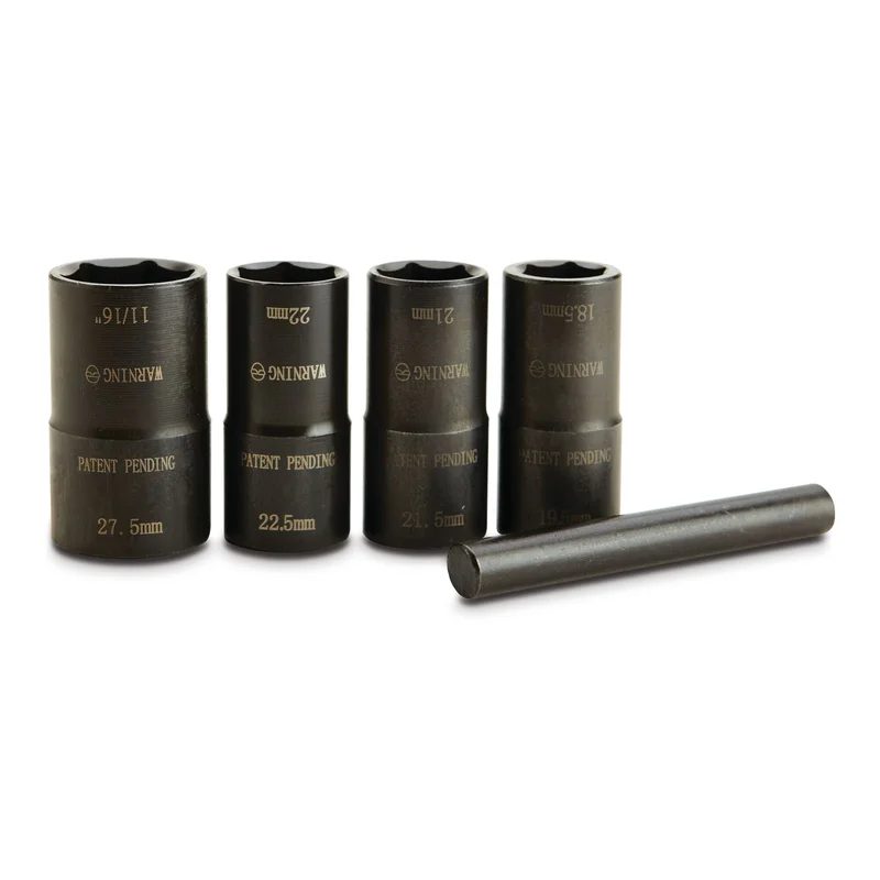 5-PC. Lug and Lock Flip Socket Set