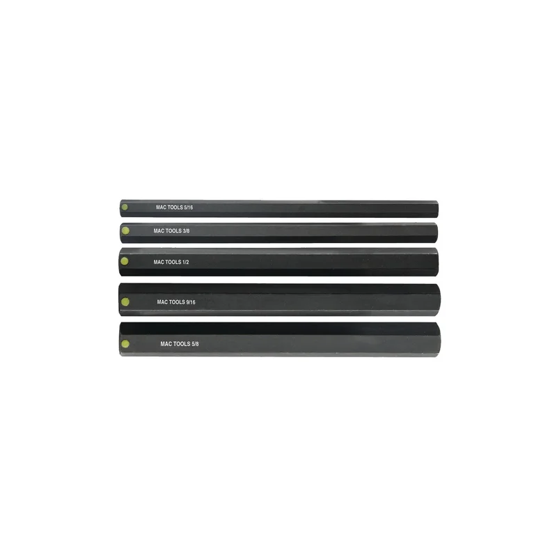 5-PC. SAE ProHold Hex Bit Set - 6"